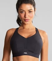 Panache Sport Ultra Perform Non Padded Underwire Sports Bra - Black Bras