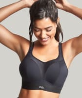Panache Sport Wire-free Sports Bra - Black Bras