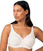 Triumph Embroidered Minimizer Bra - Vanille Bras 