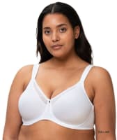 Triumph True Shape Sensation Minimiser Underwire Bra - White Bras