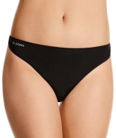Jockey No Panty Line Promise Tactel G-String - Black Knickers 8