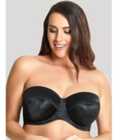 Sculptresse Dana Strapless Moulded Underwired Bra - Black