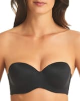 Finelines Memory Strapless Bra - Black Bras