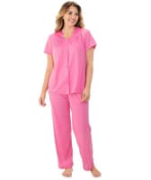 Exquisite Form Short Sleeve Pajamas - Perfumed Rose Sleep / Lounge