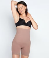 Bendon Medium Control High Waisted Shaper Short - Mocha Shapewear