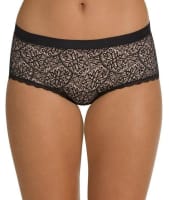 Berlei Barely There Lace Full Brief - Black Knickers