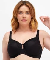Berlei Luminous Embroidery Minimiser Bra - Black Bras