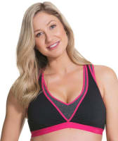 Cake Maternity Lotus Yoga & Hands Free Pumping Bra - Fuchsia Bras