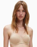 Calvin Klein Strapless Capsule Push Up Strapless Bra - Bare Bras