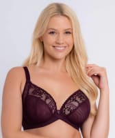 Curvy Kate Centre Stage Full Plunge Bra - Fig Purple Bras