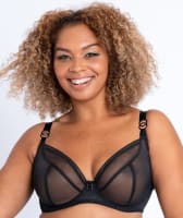 Curvy Kate Lifestyle Plunge Bra - Black Bras