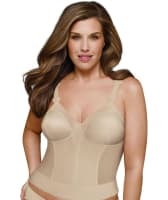 Exquisite Form Fully Back Close Longline Bra Bras 14B Beige