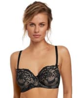 Fantasie Bronte Underwire Vertical Seam Bra - Black Bras 8D Black