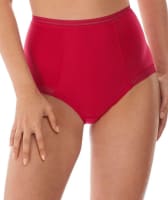 Fantasie Fusion High Waist Brief - Red Knickers