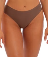 Fantasie Smoothease Invisible Stretch Thong - Coffee Roast Knickers