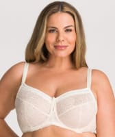 Fayreform Delicate Lace Underwire Bra - Ivory/Cream Tan Bras 10D