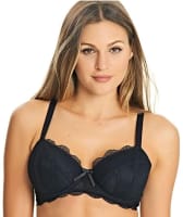 Freya Fancies Underwired Padded Half Cup Bra Bras 8E Black