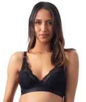 hotmilk Warrior Plunge Bra - Black Bras