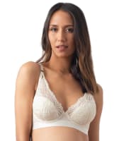 hotmilk Warrior Plunge Bra - Ivory Bras