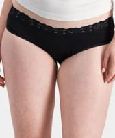 Jockey Parisienne Free Full Brief - Black Knickers 