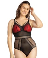 Parfait Mia Dot Bodysuit - Black Bras