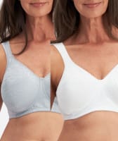 Playtex 18 Hour Ultimate Lift & Support Wire-Free Bra 2-Pack - Pack 13 Bras