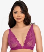 Scantilly Indulgence Bralette - Orchid/Latte Bras 
