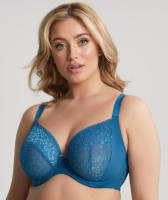 Sculptresse Roxie Plunge Underwired Bra - Atlantic Blue Bras