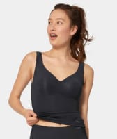 Sloggi ZERO Feel Bra Shirt - Black Bras