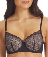 Underline by Finelines Eternal Demi Bra - Jet Bras