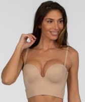 Wonderbra Ultimate Padded Backless Bra - Skin Bras
