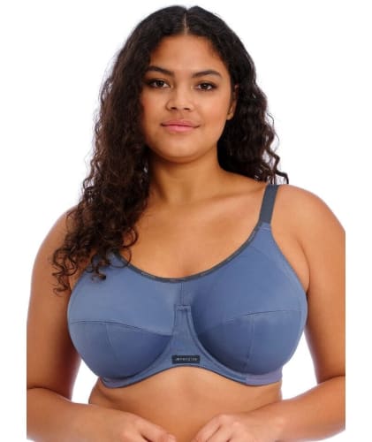 Elomi Energise Underwired Sports Bra - Vintage Denim Bras 