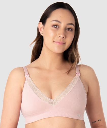 Hotmilk Caress Seamfree Bamboo Regular Wirefree Bra - Lotus Bras 
