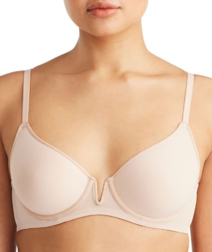 Nancy Ganz Sheer Infinity Contour Bra - Warm Taupe Bra 