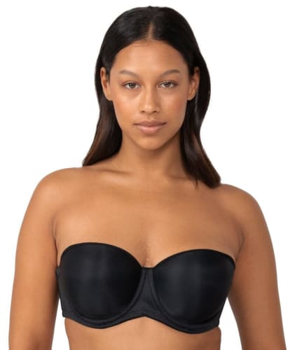 Triumph Beautiful Silhouette Strapless Convertible Bra - Black Bras 
