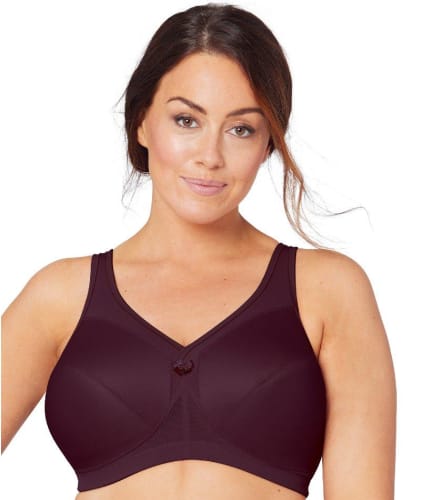 Glamorise MagicLift Active Support Bra - Wine Bras 