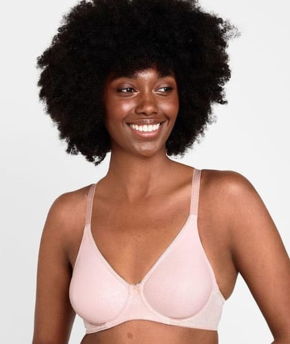 Berlei Sweater Girl Unlined Bra - Nude Lace Bras 