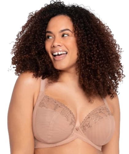 Curvy Kate Centre Stage Full Plunge Bra - Latte Bras 
