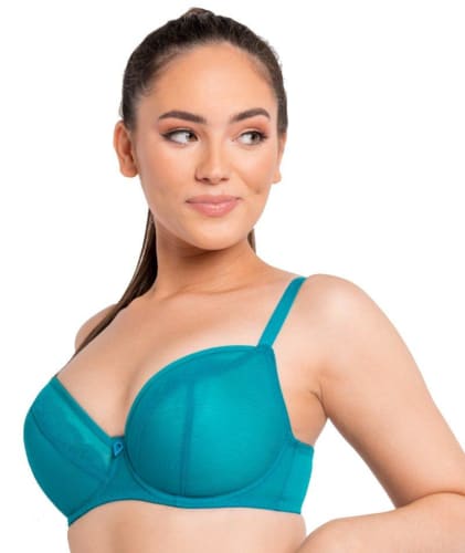 Curvy Kate Eye Spy Balcony Bra - Turquoise Bras 