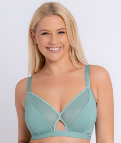 Curvy Kate Get Up and Chill Wire-free Bralette - Sage Green Bras