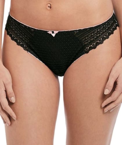 Freya Daisy Lace Brief Knickers 8 Noir 