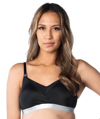 Hotmilk Freedom Pump & Nursing Wire-free Bra - Black Bras 