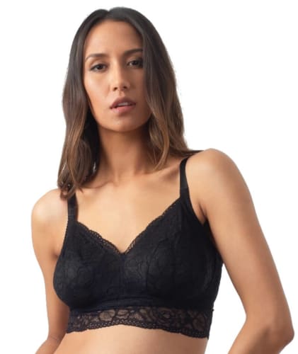 hotmilk Heroine Maternity Bralette - Black Bras 