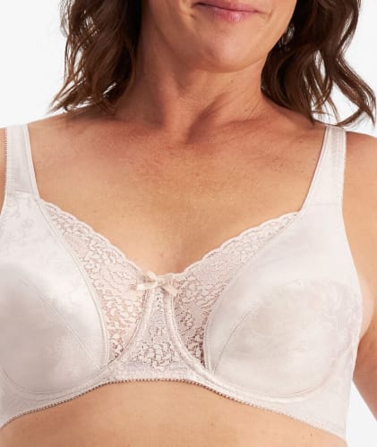 Playtex Secrets Floral Delustre Bra - Sandshell Bras 