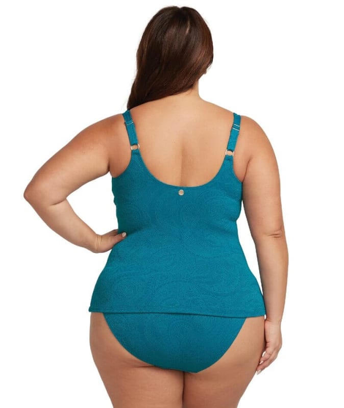 Artesands Jewel La Traviata Delacroix Cross Front D-G Cup Tankini Top - Jewel Swim