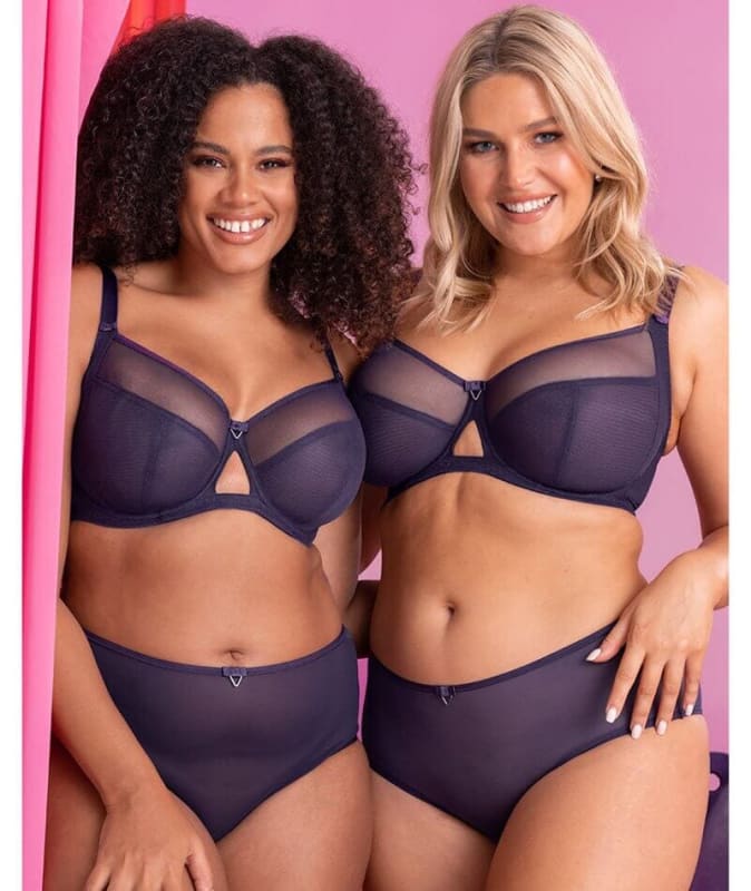 Curvy Kate Victory Short - Deep Purple Knickers