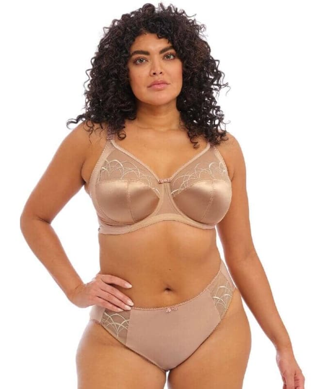 Elomi Cate Underwired Full Cup Banded Bra - Hazel Bras