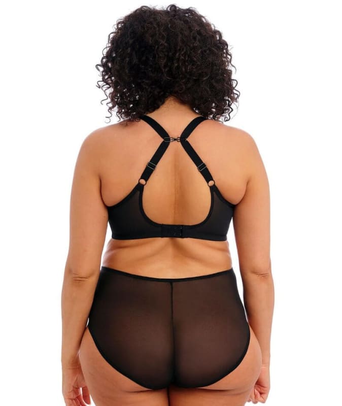 Elomi Matilda Underwired Plunge Bra - Black Bras