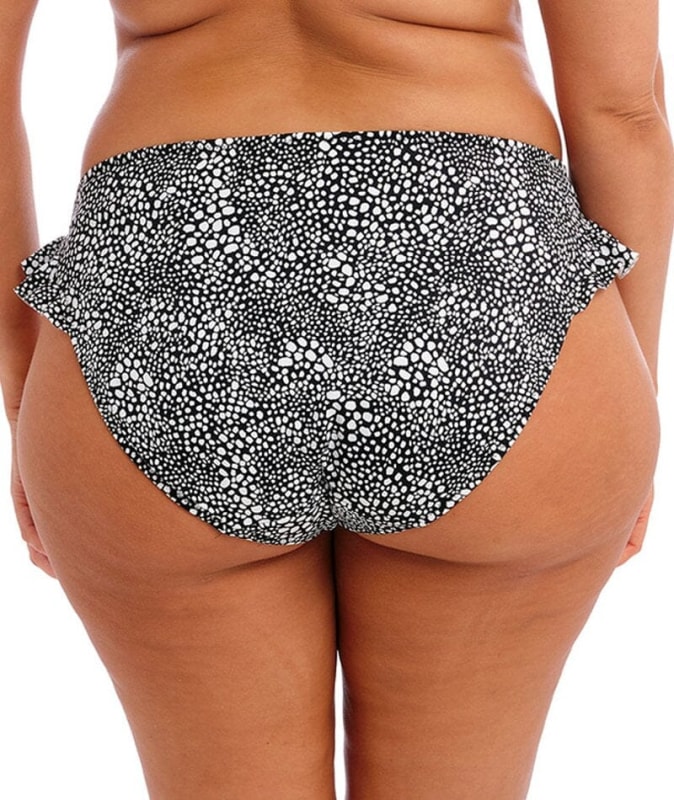 Elomi Swim Pebble Cove High Leg Brief - Black Swim