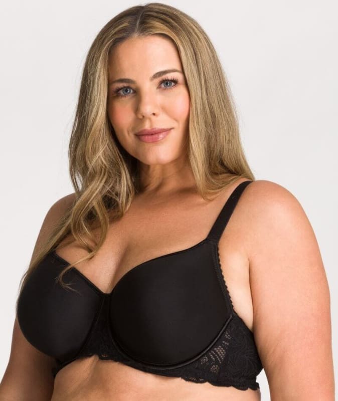 Fayreform Lace Perfect Contour Spacer Bra 2 Pack - Black/Latte Bras